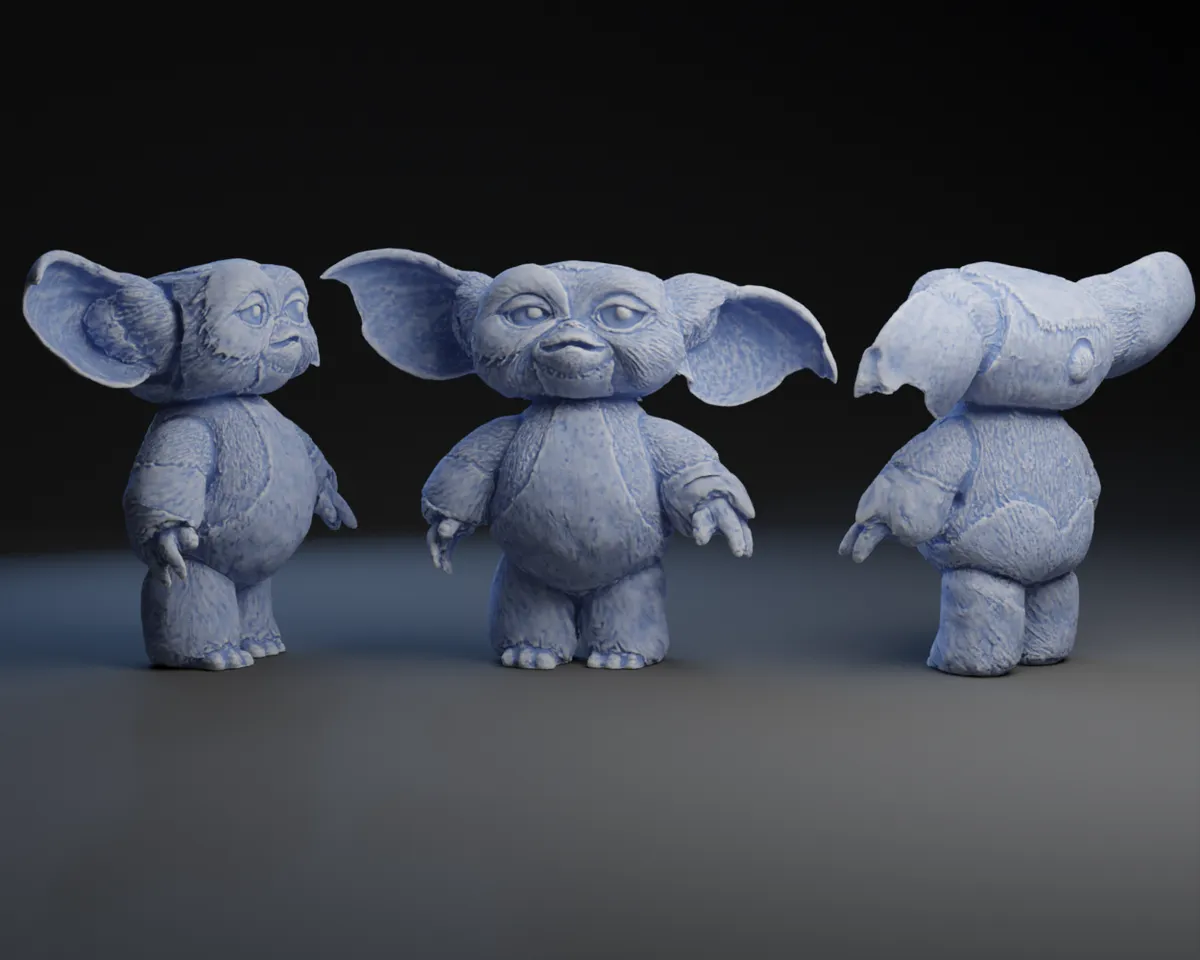 STL file GIZMO (Mogwai-Gremlins) 👹・3D printing model to download・Cults