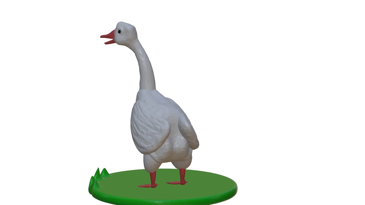 Weighty Goose from Untitled Goose Game by RedTurtle, Download free STL  model