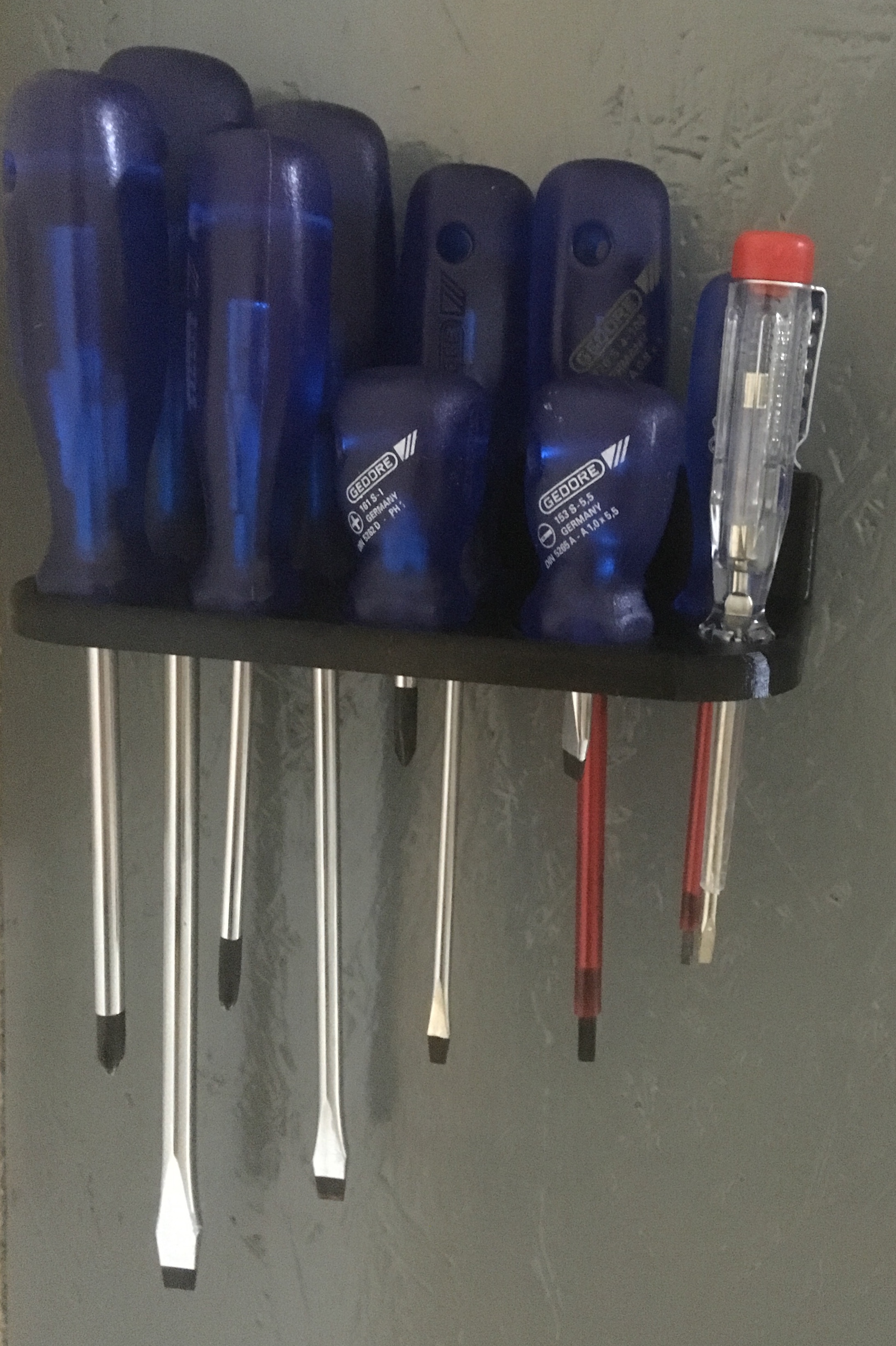 Gedore screwdriver wall mounting rack by Albert | Download free STL ...