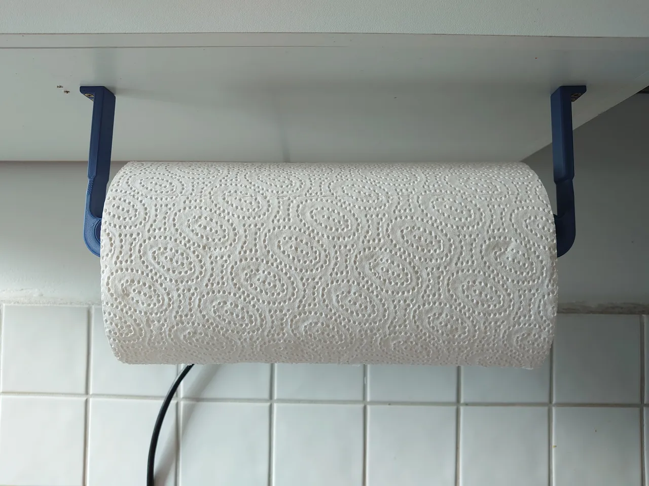 Paper Towel Holder - Print in place & quick swap by koehlr