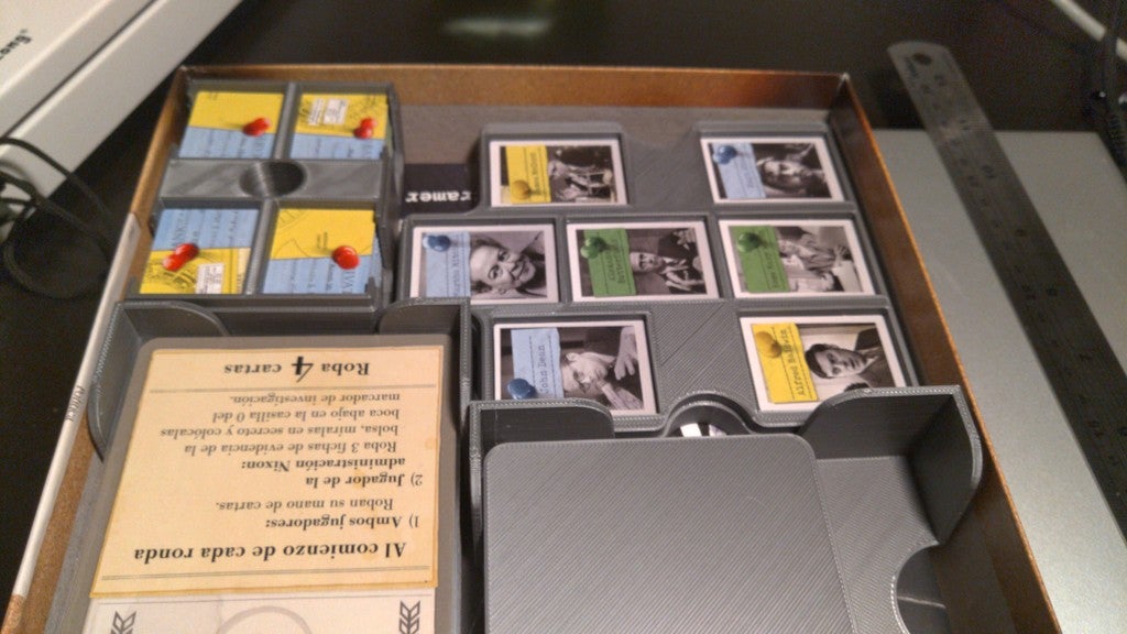 Watergate game insert and organizer by Javier M. G. Download free STL