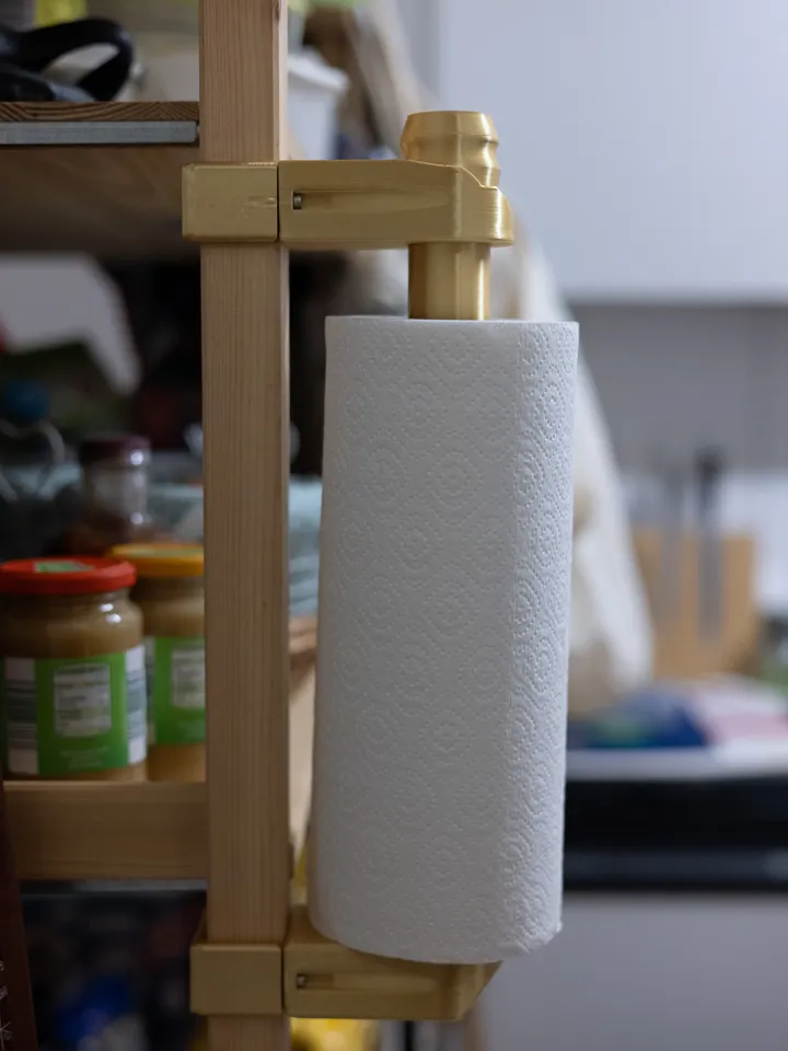IKEA IVAR Kitchen Paper Roll Holder by Julian Bechtold, Download free STL  model