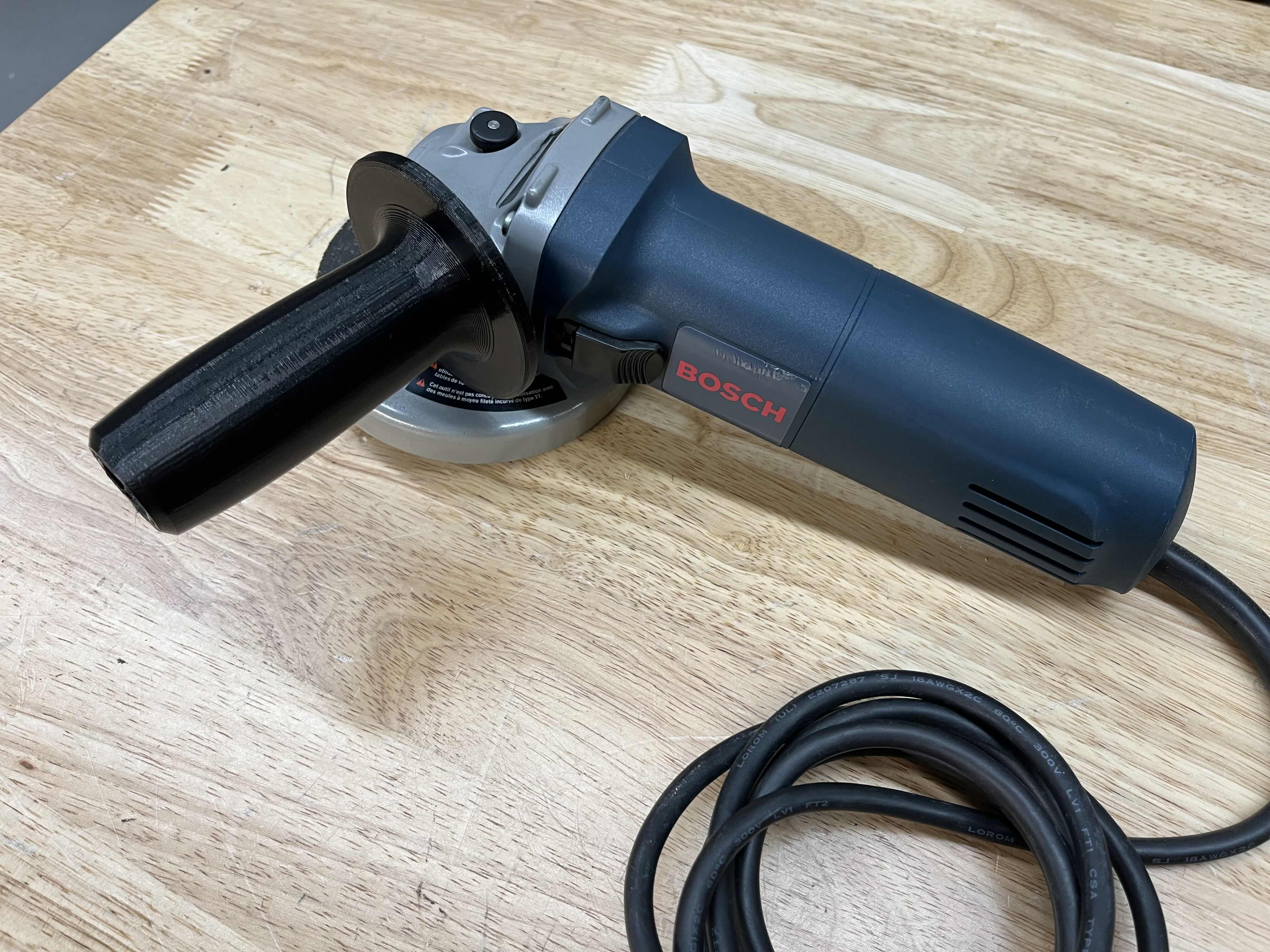 Angle Grinder Handle M10 Bosch by Ian_Makes Download free STL model