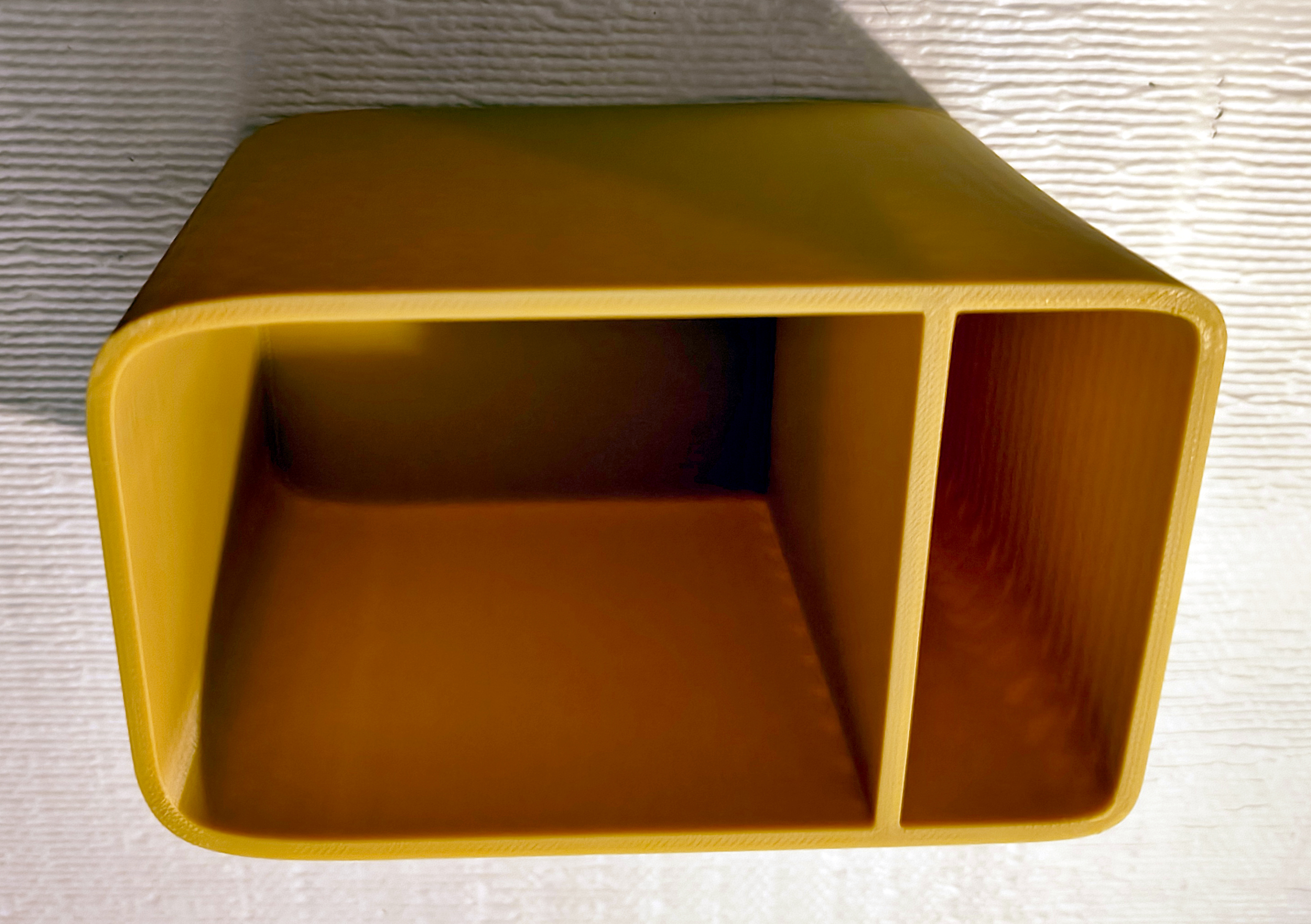 Two compartment container