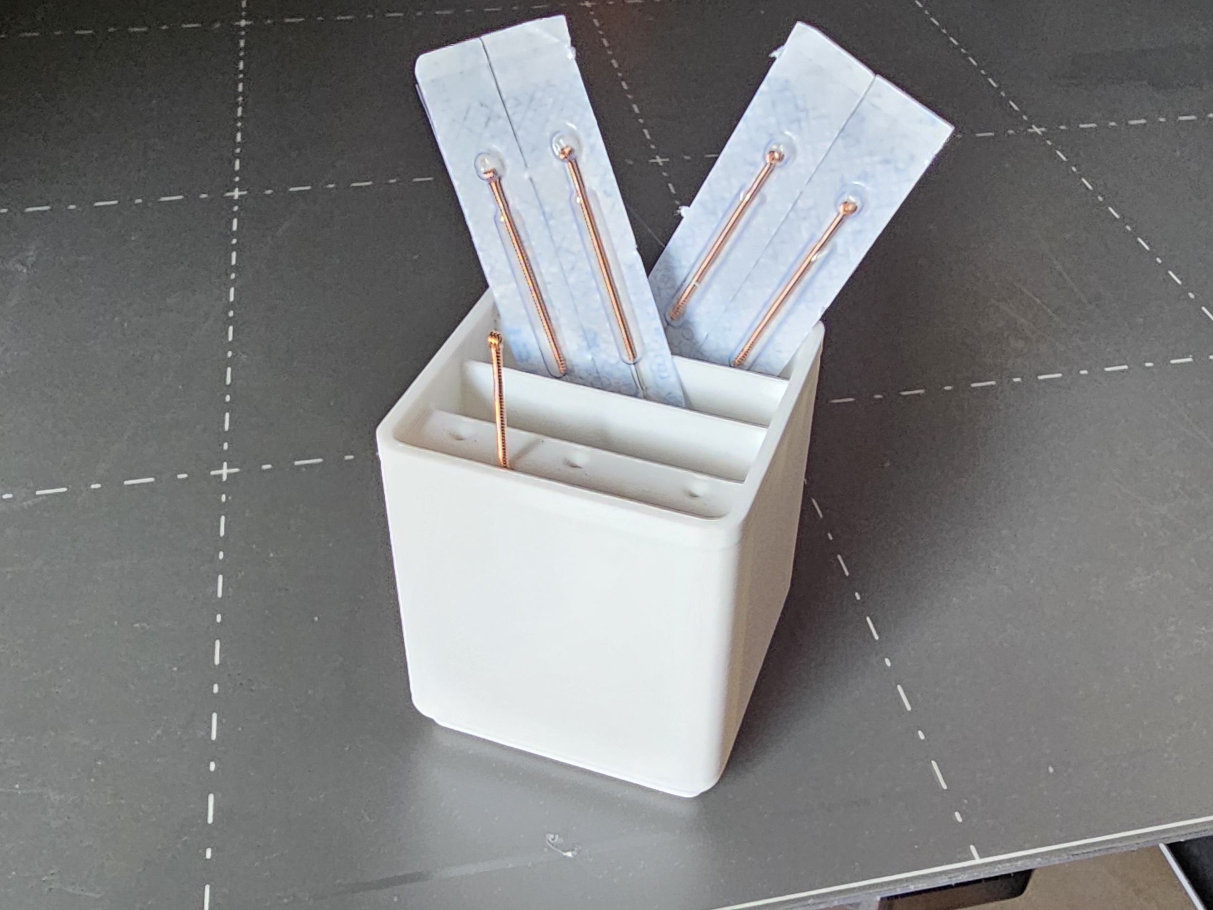 Gridfinityhalter für Prusa Nozzle Reinigungsnadeln / Gridfinity Holder For Prusa Nozzle Cleaning Needles