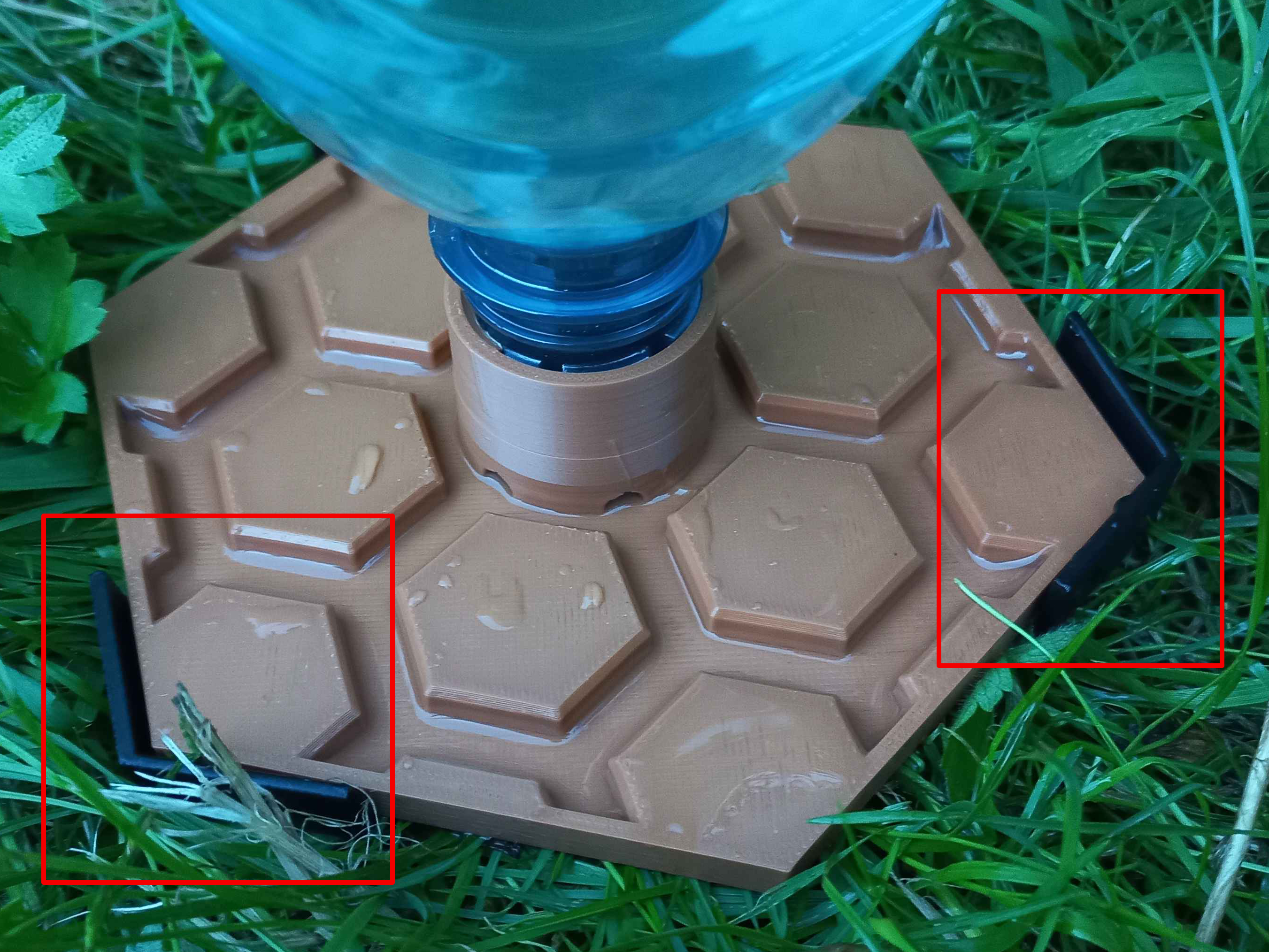 Polygon Support Garden Spike (parametric)