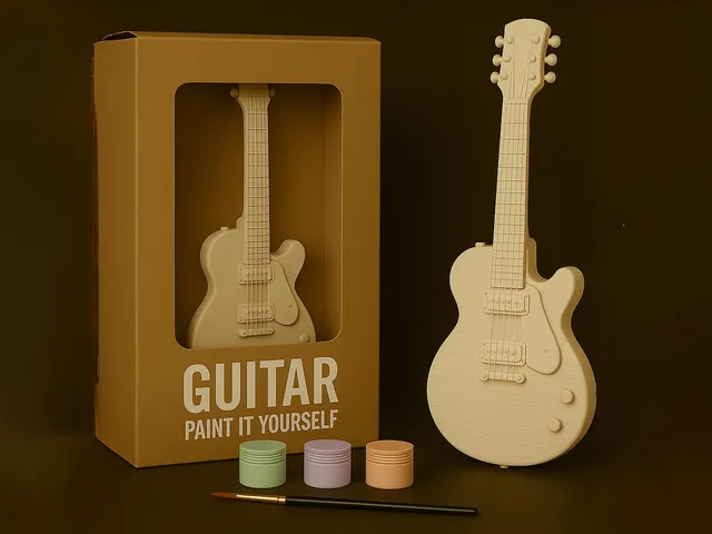 Guitar – Paint-It-Yourself