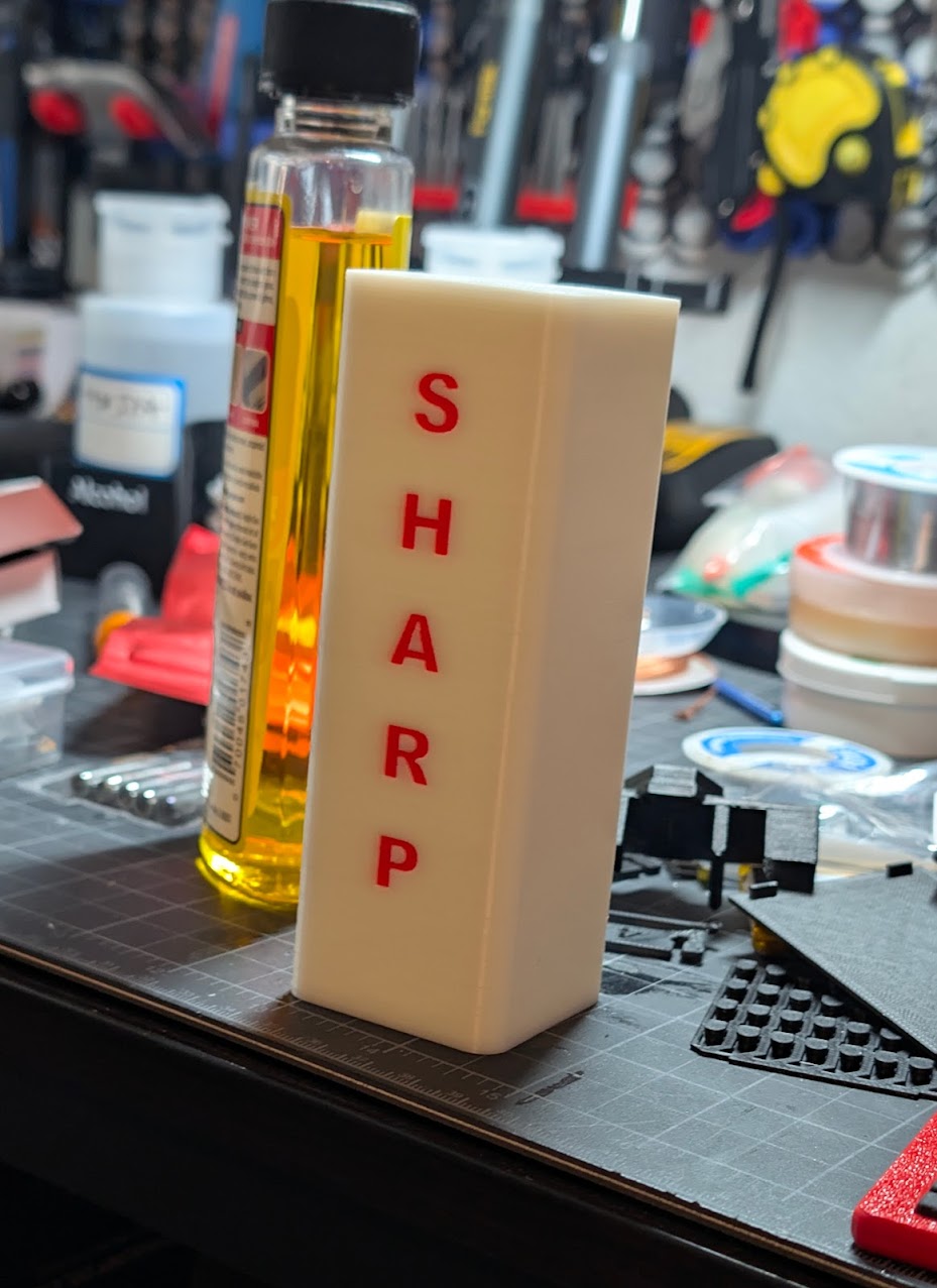 Razor Blade Disposal Box for Multiboard