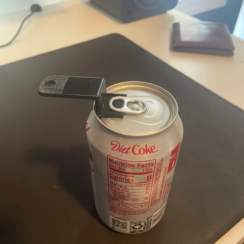 The Easiest Way to Open a Soda Can