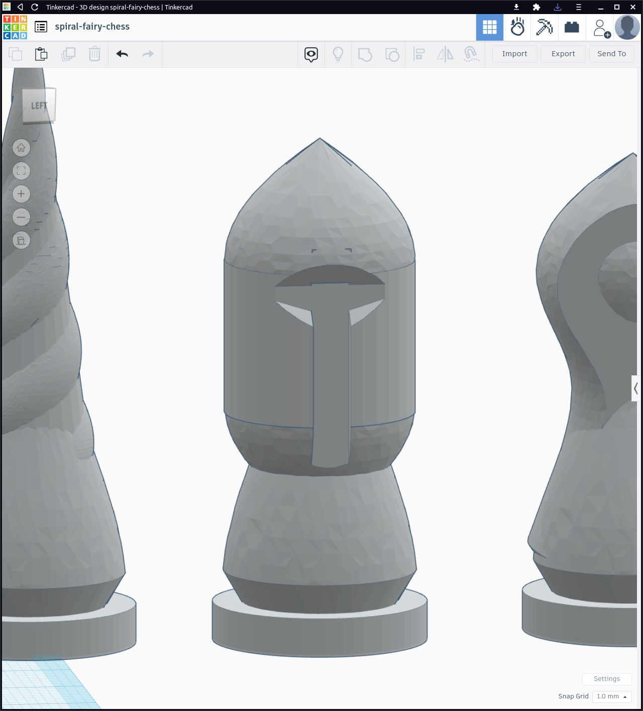 Corinthian Chess Soldier - Vase Mode