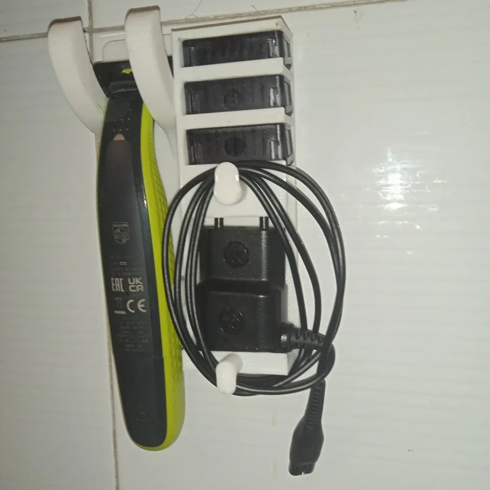 Holder for Philips One Blade electric razor by Max | Download free STL ...