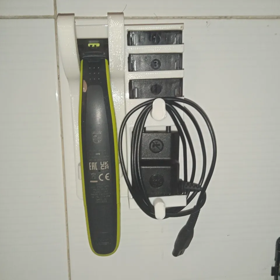 Holder for Philips One Blade electric razor by Max | Download free STL ...