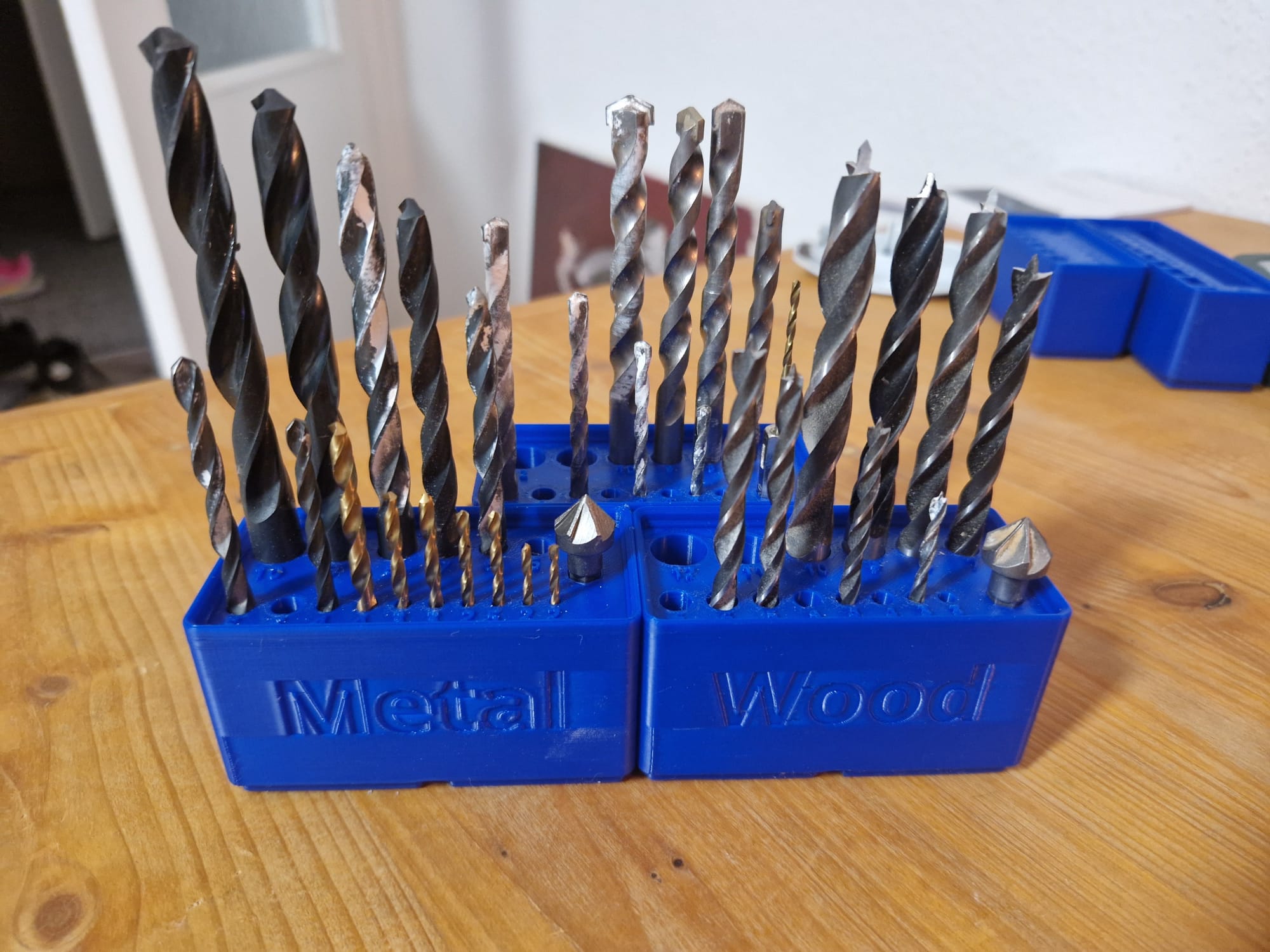 Gridfinity - 1x2x6 - Drill Caddy