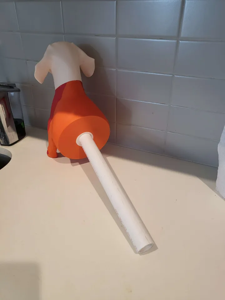 TDR - Slinky Dog Paper towel holder