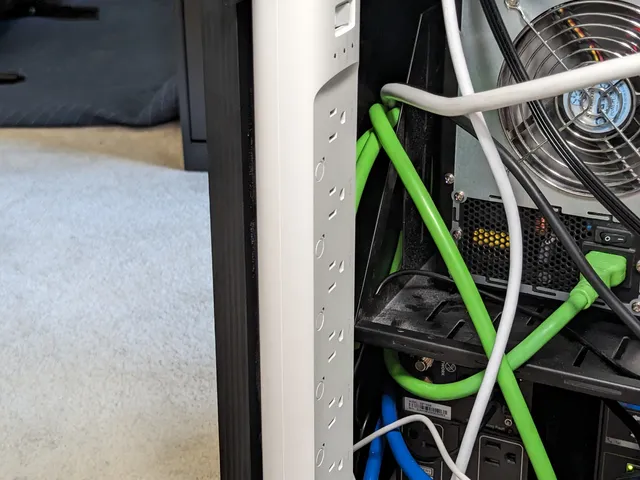 Kasa HS300 Power Strip Vertical Rack Mount bracket