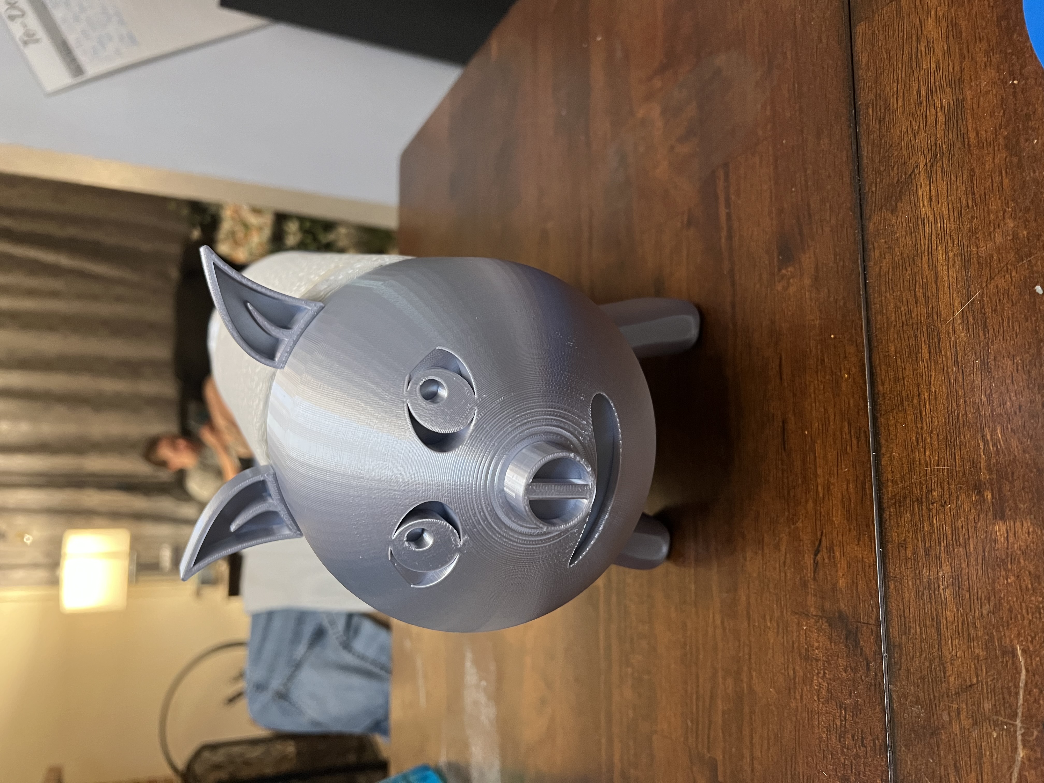 Mr. Oink Paper Towel Holder