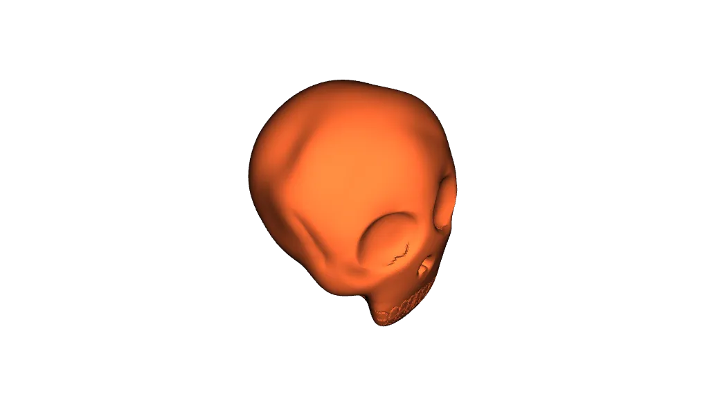 skull emoji by Jawser 909, Download free STL model