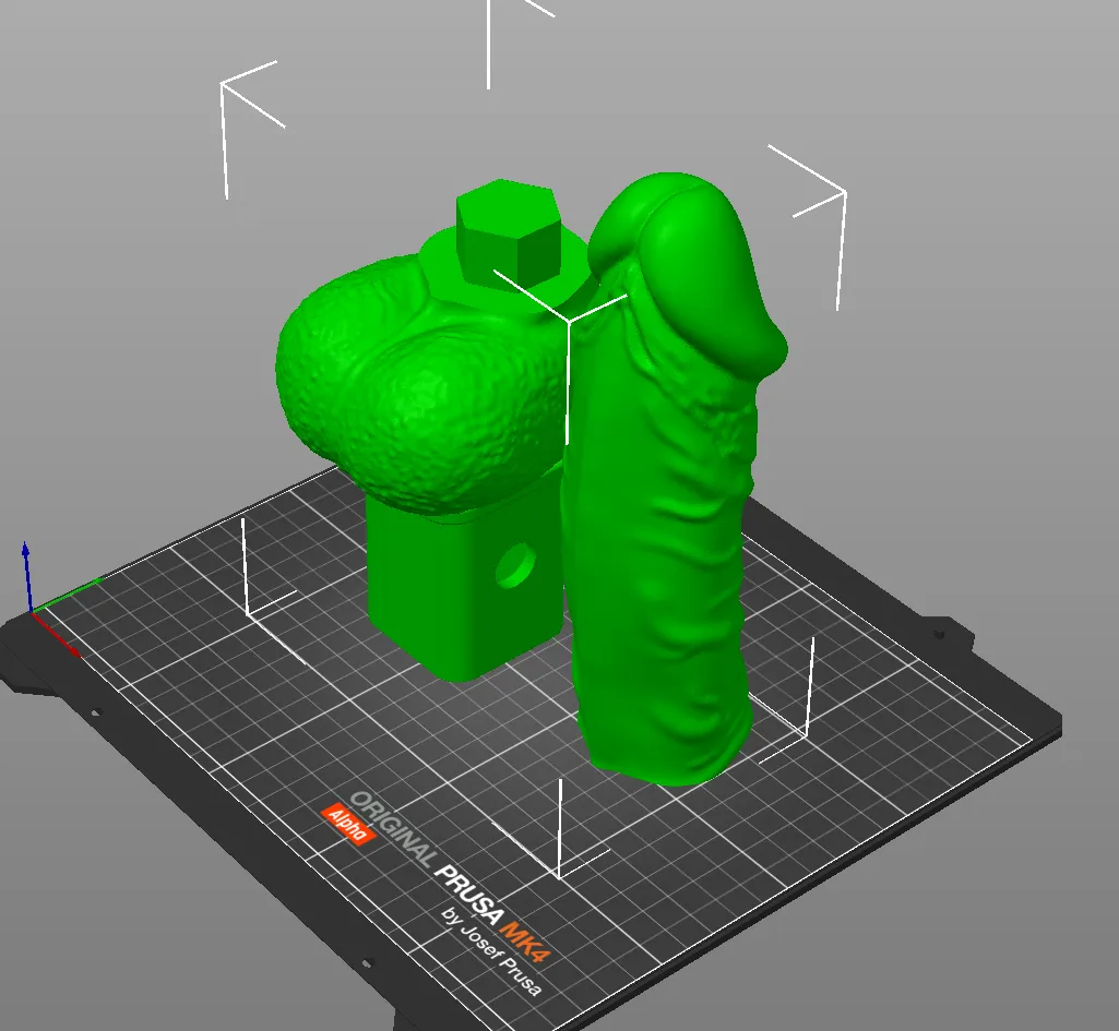 Penis Hitch by Fred | Download free STL model | Printables.com