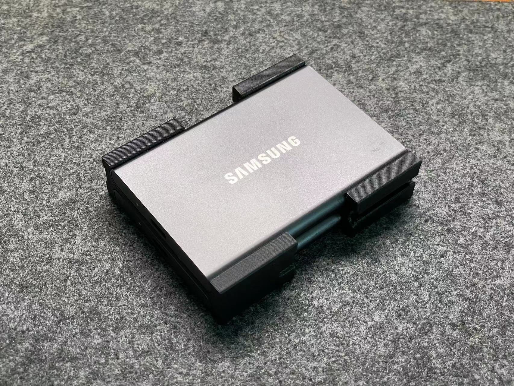perfect fit Duo Stack Samsung T7 SSD Carrier (with cable)