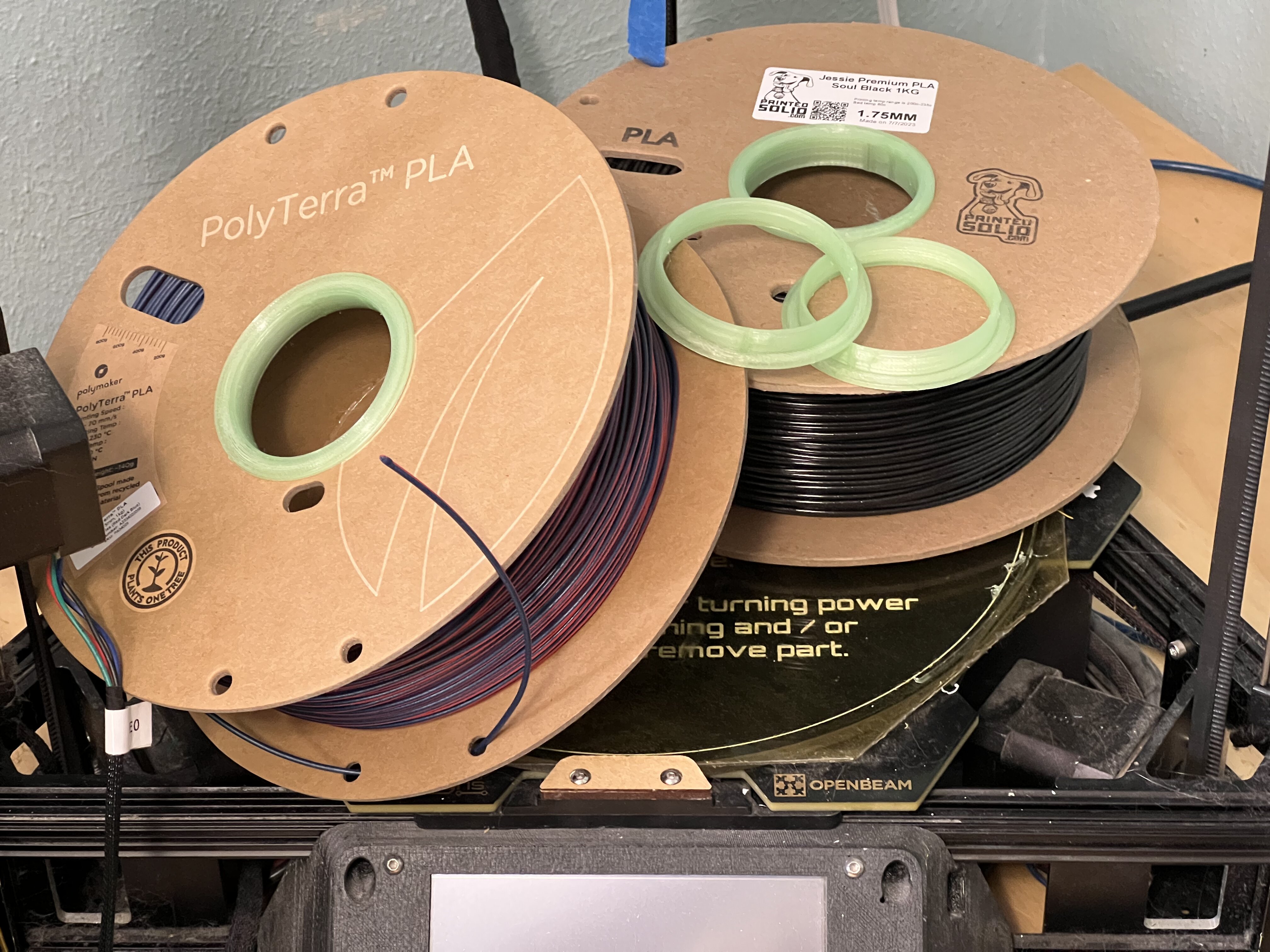 Parametric Cardboard Spool Bushing