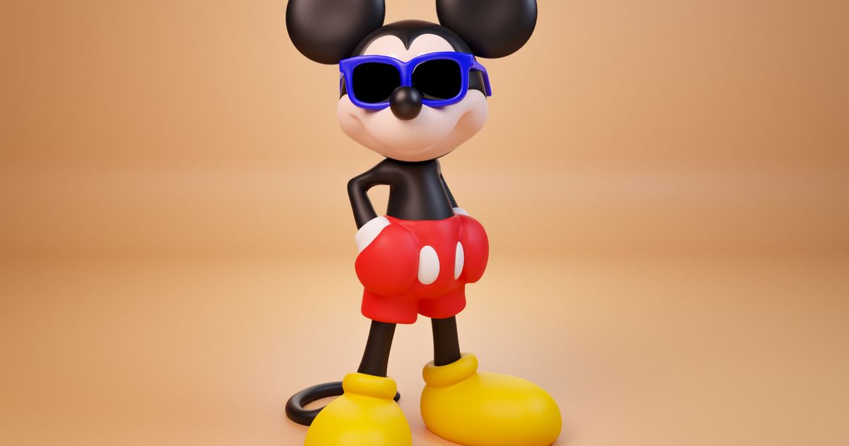 Mickey Mouse - Chill Vibes (With Sunglasses) (Fanart) By RandomizY ...