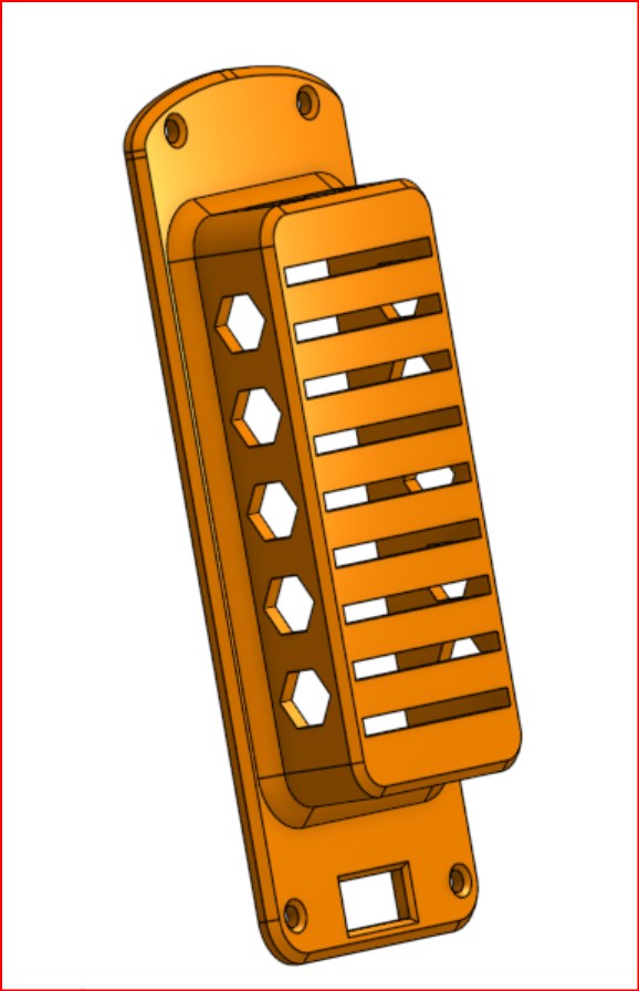 Raspberry Pi Zero Case Ventilated Cover By Esox Download Free Stl Model 