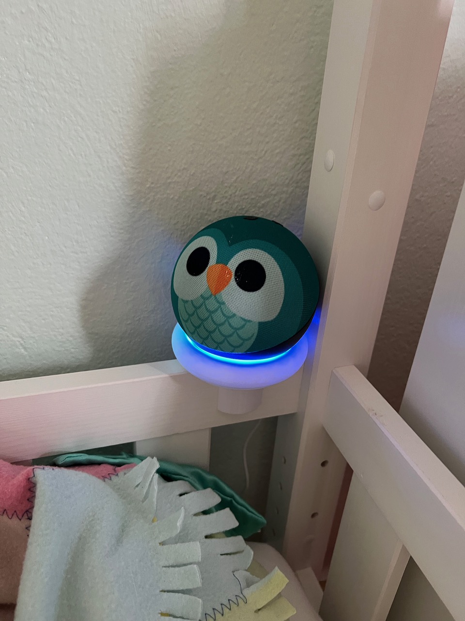 Echo Dot 5 OWL Nest Bed Holder
