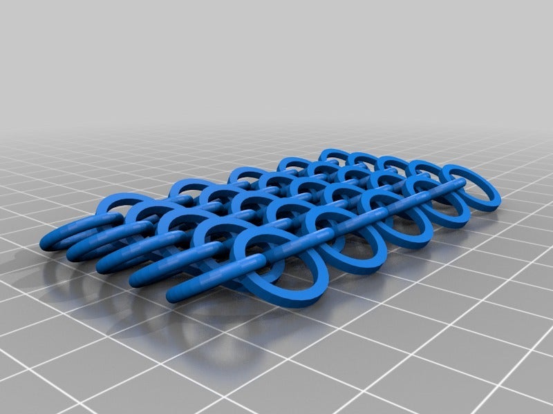 Miniatura 3 do modelo 3D Parametric Roman Chain Mail