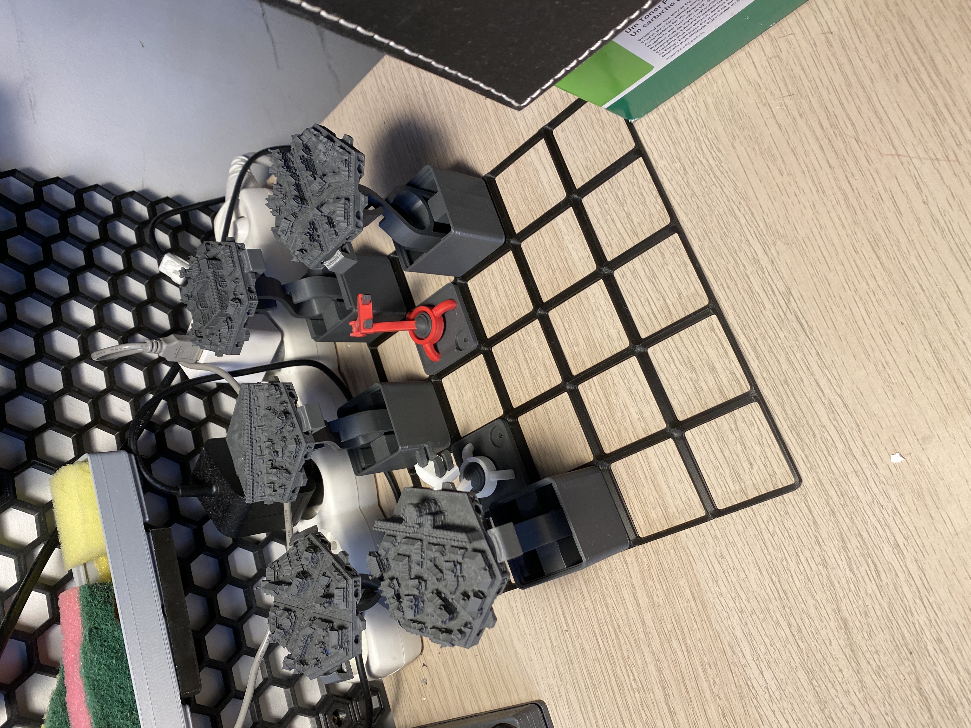Hexton hills - painting setup