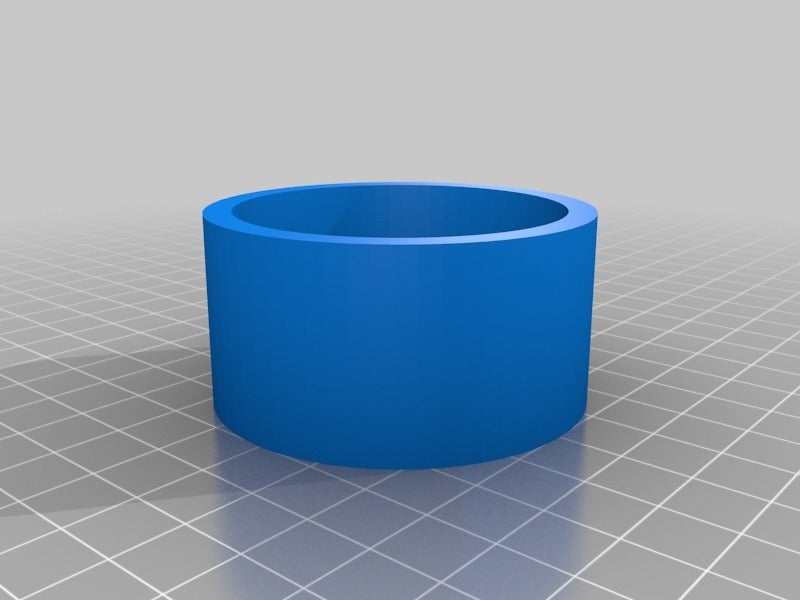 Miniatura 2 do modelo 3D Parametric Digiscoping Adapter Ring