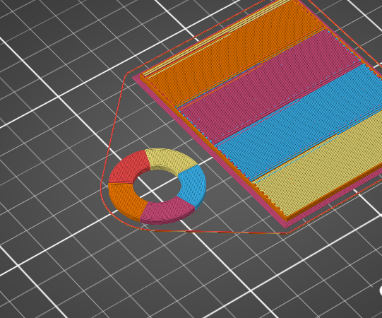 Miniatura 5 do modelo 3D Multi-Material Test objects