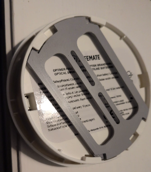Base for SafeMate smoke detector