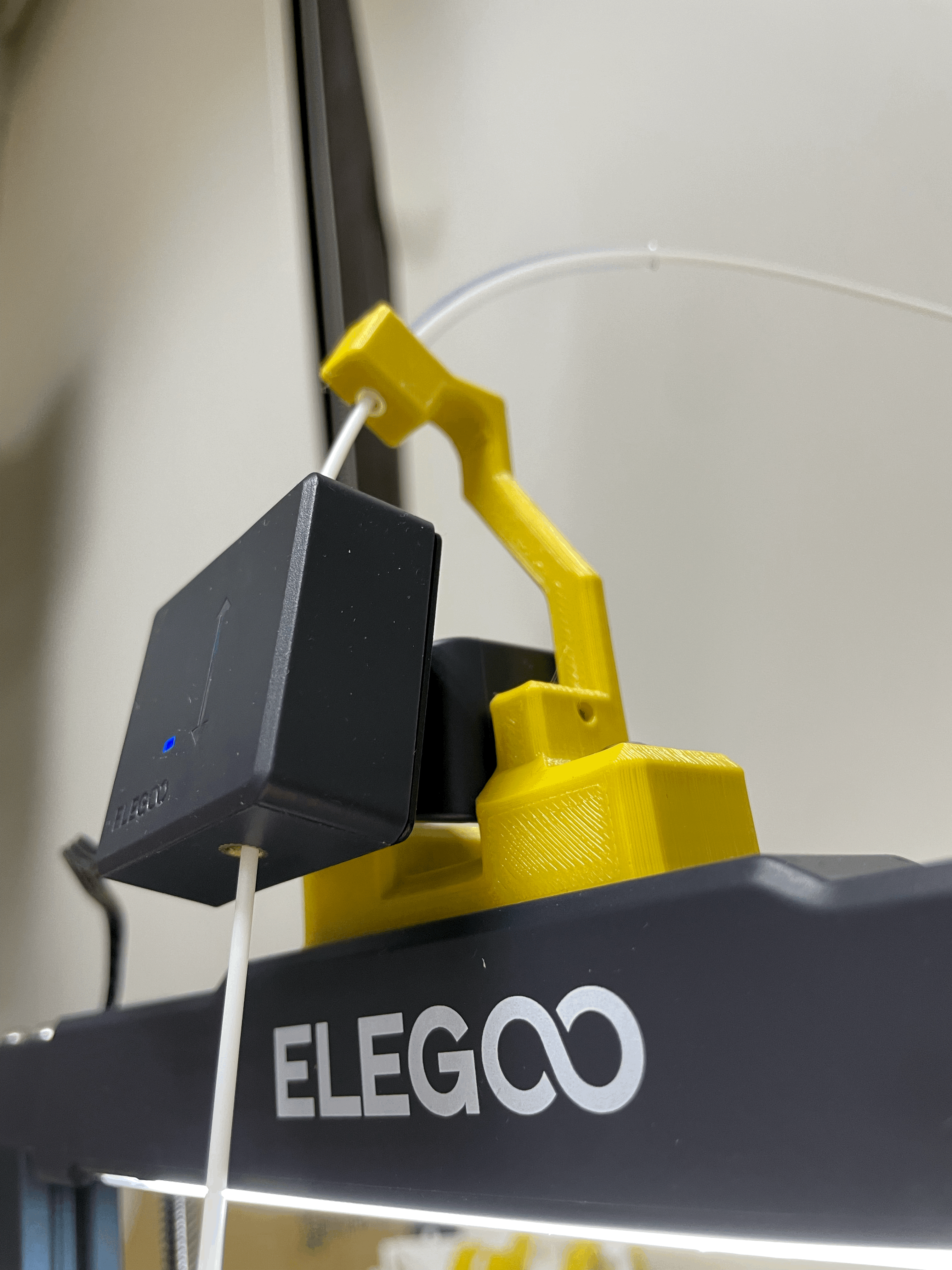 Elegoo Neptune 3 Pro filament detector mount by Tim Biddulph, Download  free STL model