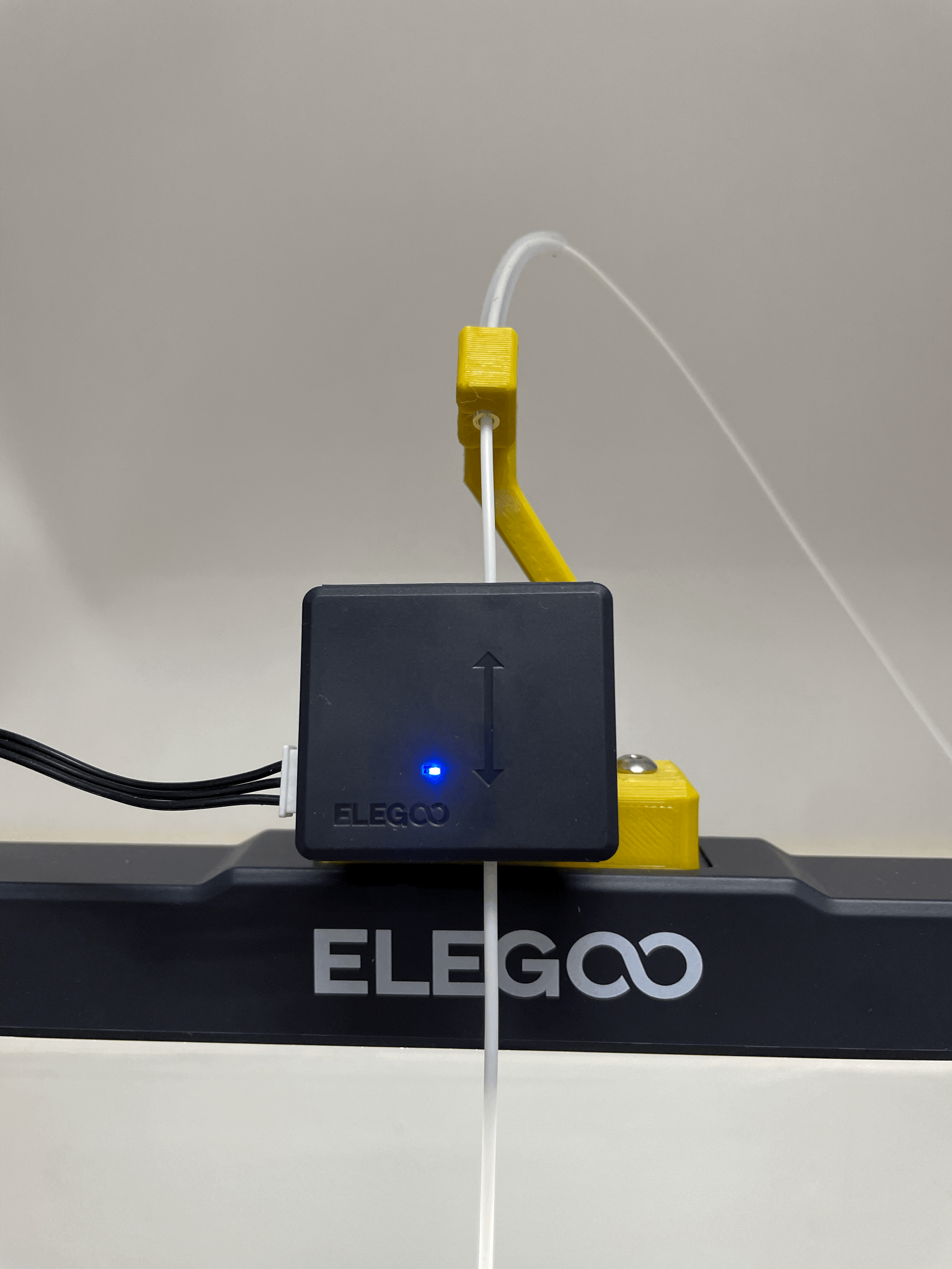 Elegoo Neptune 3 Pro filament detector mount by Tim Biddulph, Download  free STL model