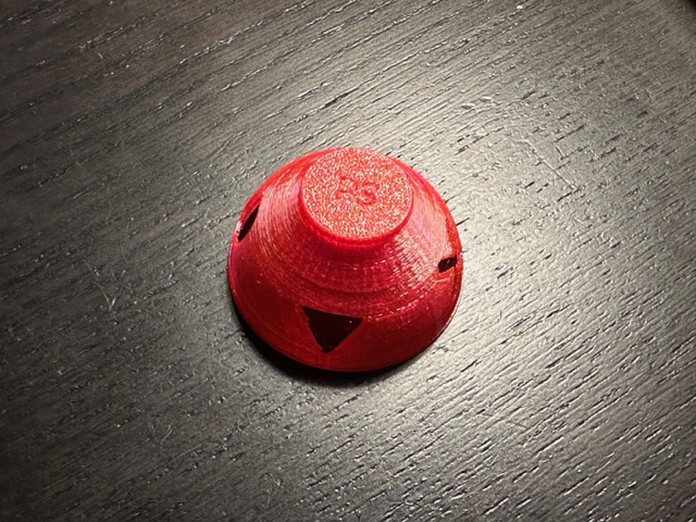 Golf ball marker - PS controller style