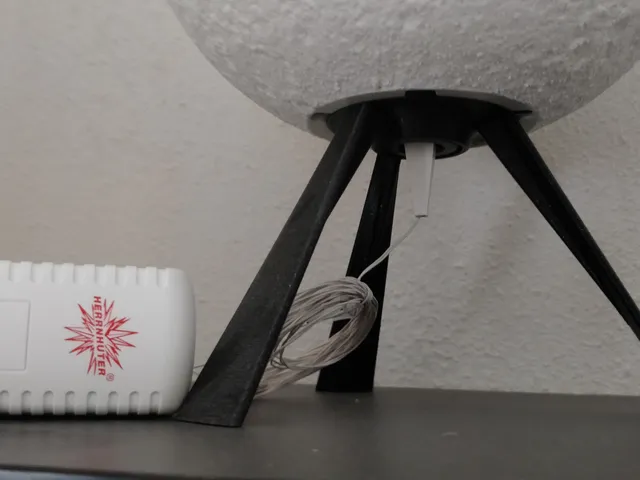 Moon light stand adapter for Herrnhuter Sterne light