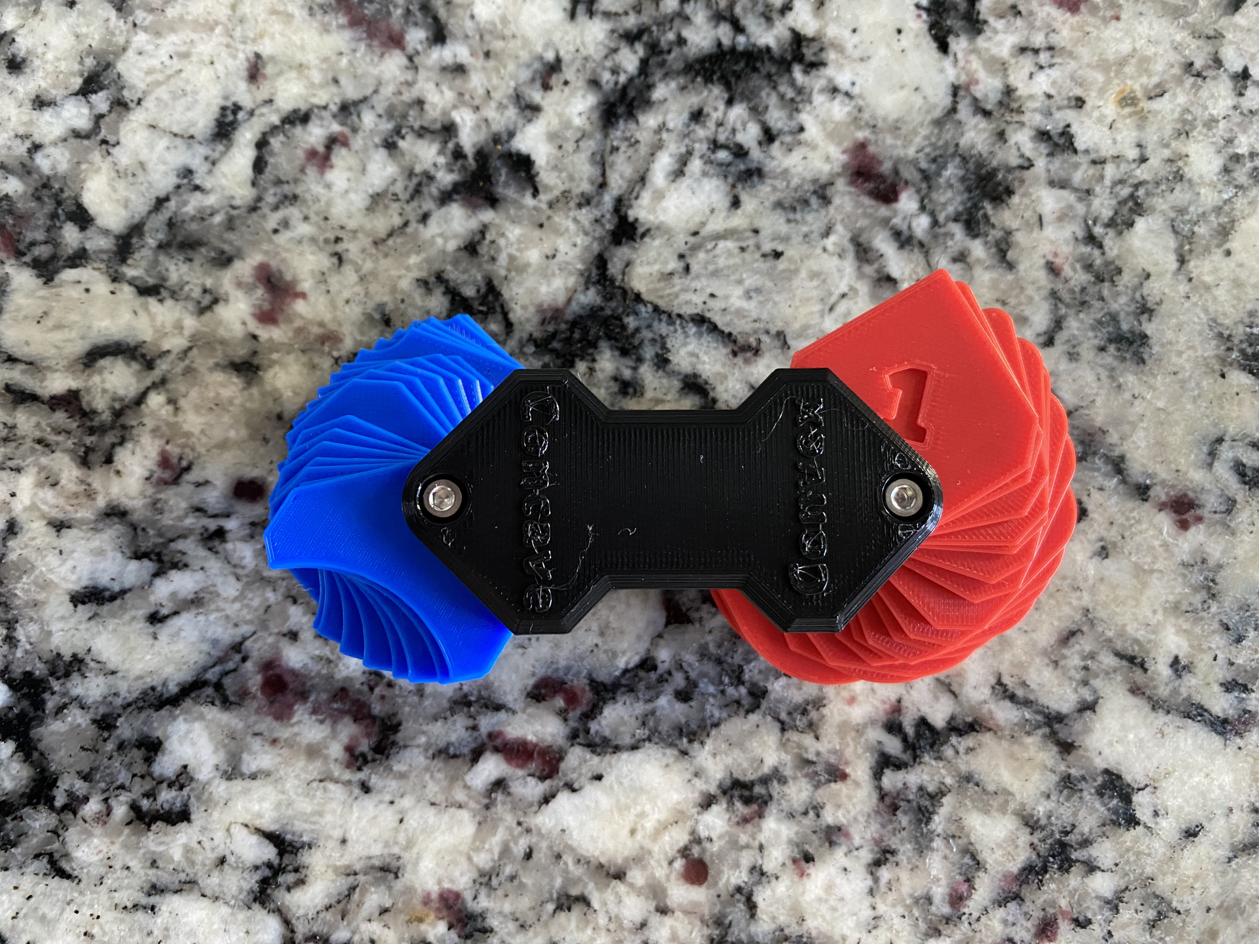 Radius/Fillet Gauge with Text
