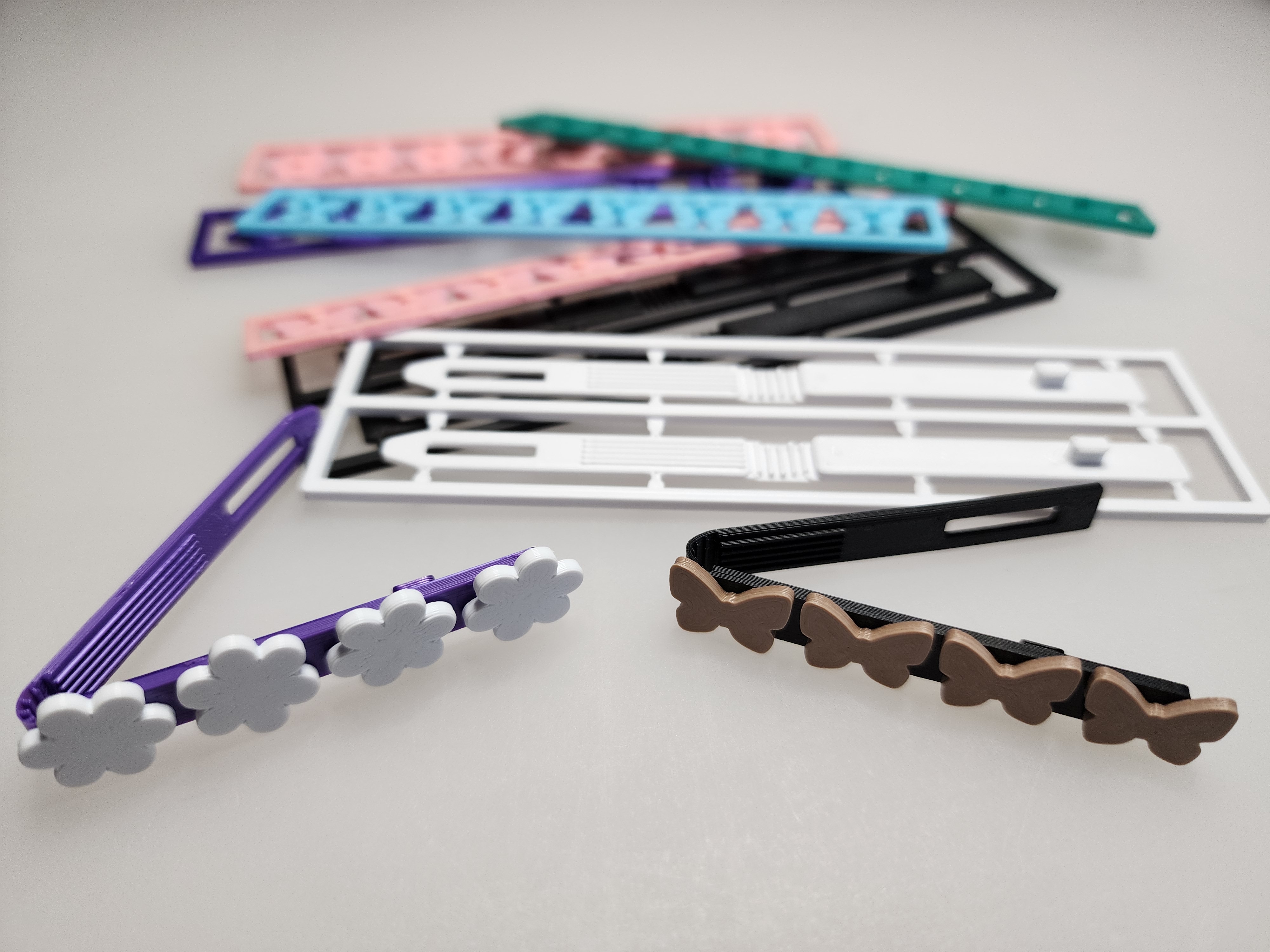 Customizable Hair Clips Kit Card Remix