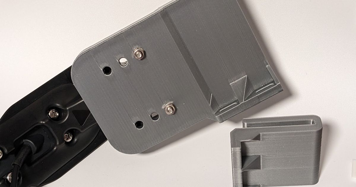 GT20 Transducer Pontoon Mount by Taylor Niver Download free STL model