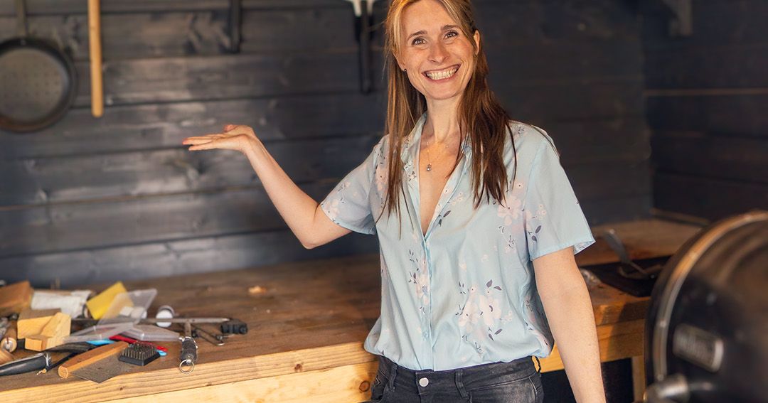 Pizza Peel Hook (works for Ooni peels also!) by Hands on Katie