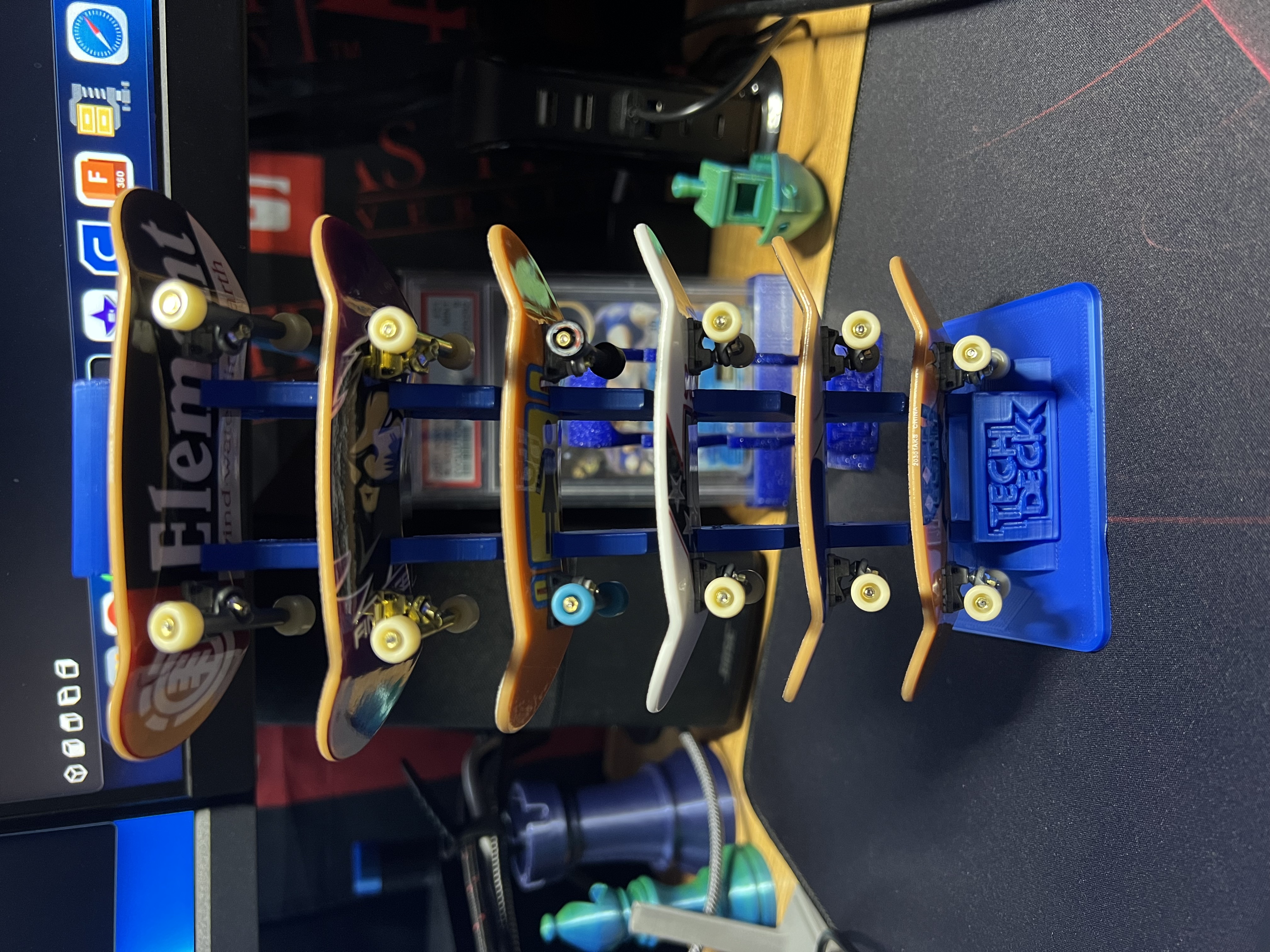 [REMIX] 6 Tier Tech Deck Finger Board Display Stand | Fits All Fingerboard Sizes