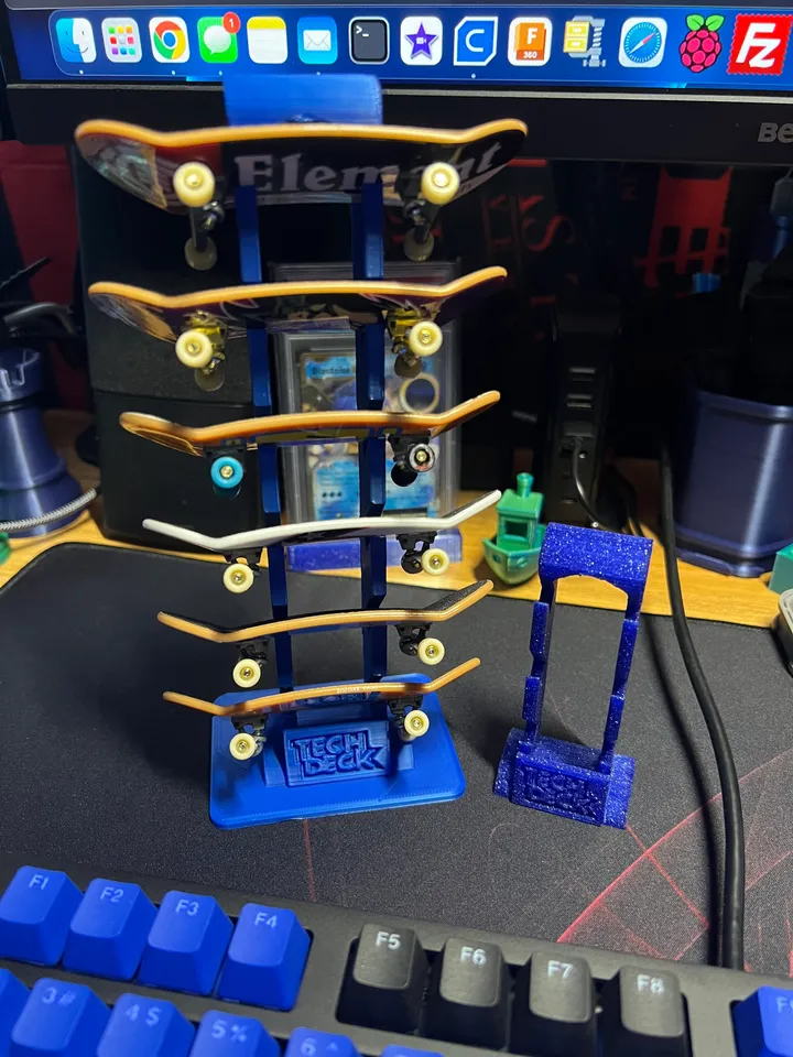 [REMIX] 6 Tier Tech Deck Finger Board Display Stand | Fits All Tech ...