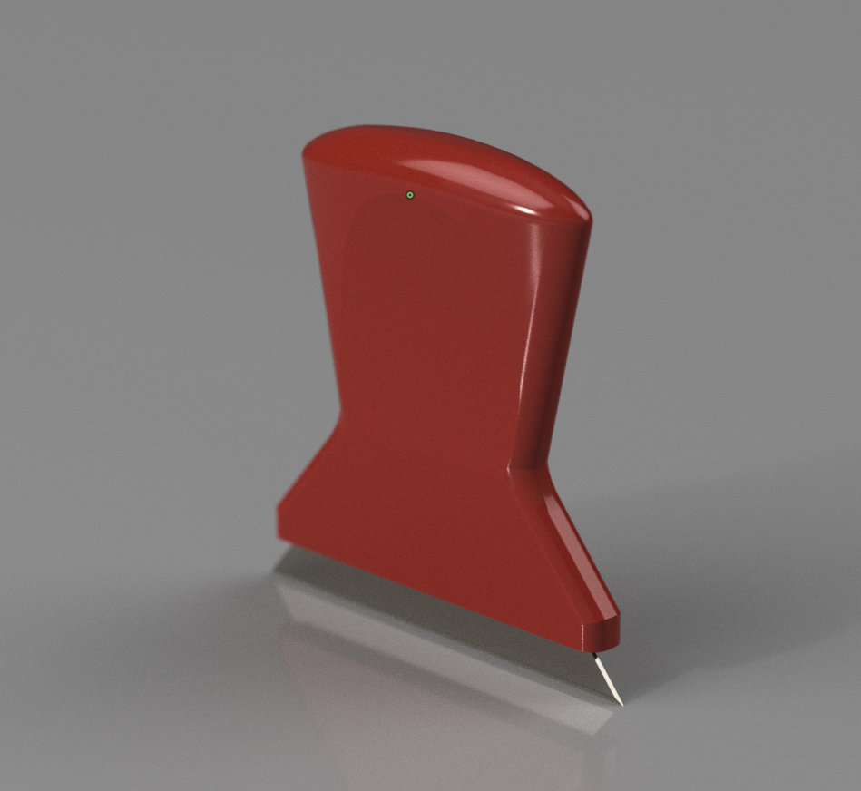Miniatura 2 do modelo 3D Utility Blade Scraper Handle