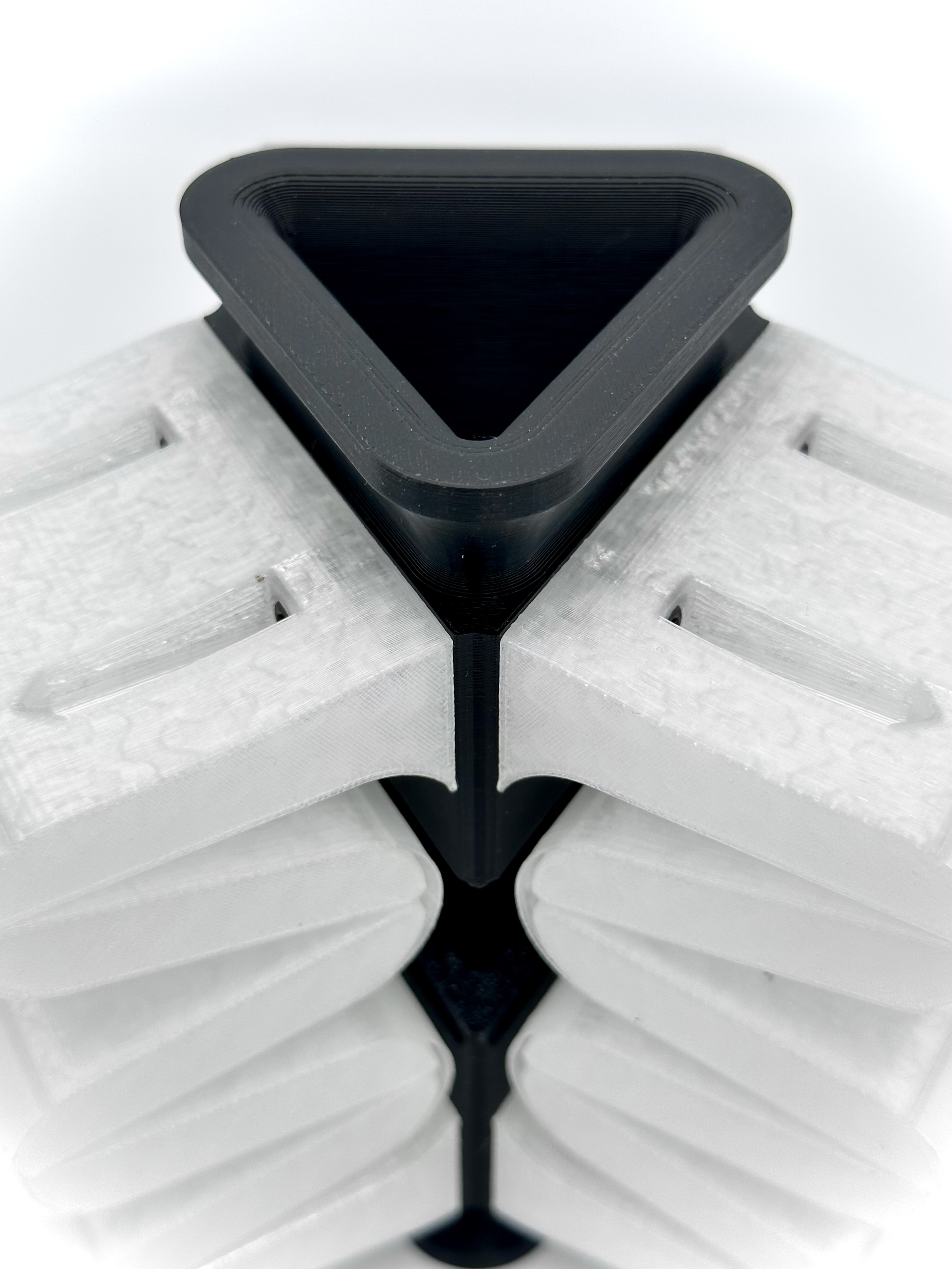 TriBookbind Linear Flexure by Line Arc Line Download free STL model