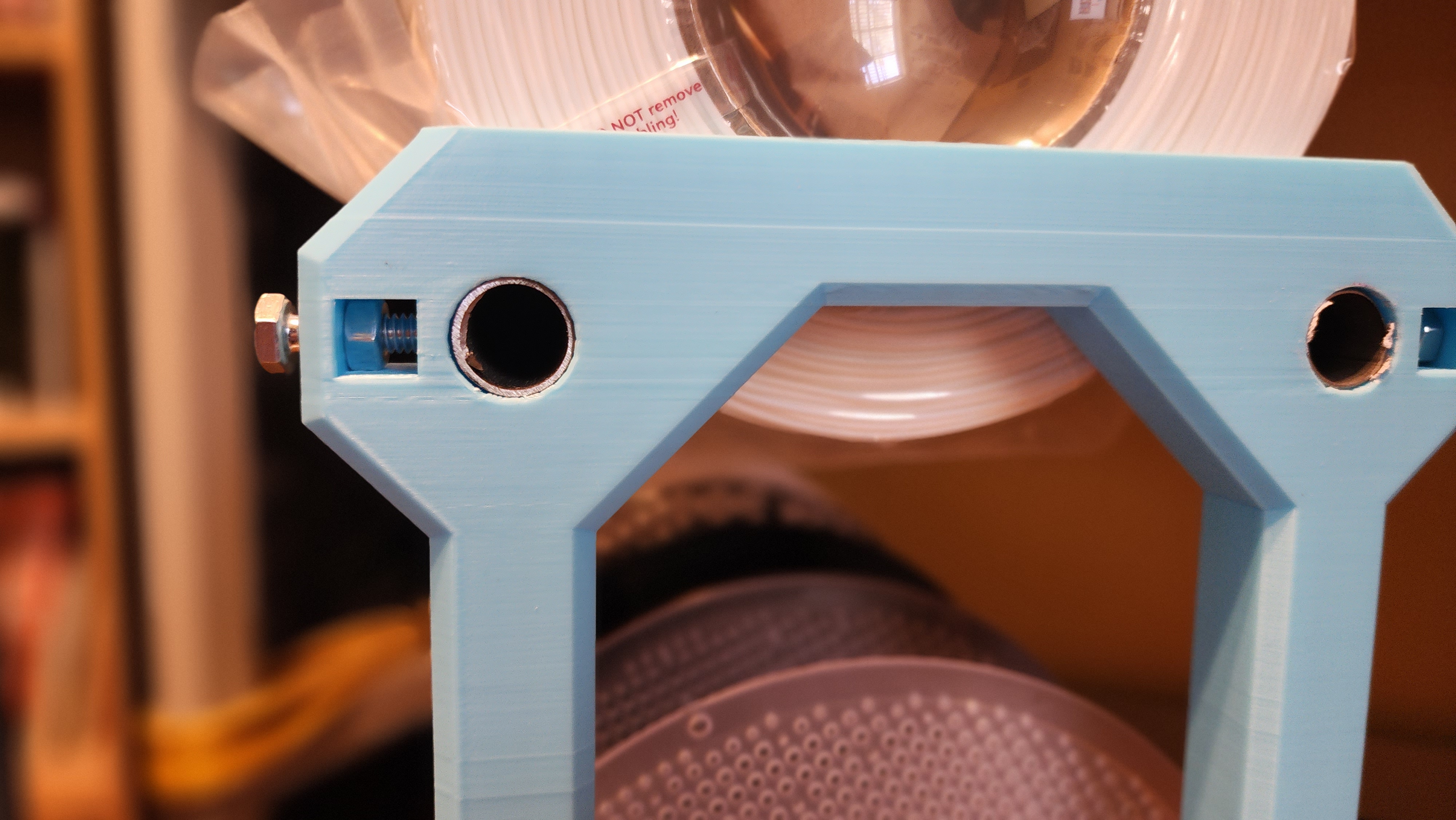 Miniatura 11 do modelo 3D Configurable, stackable, filament rack with optional wheels.