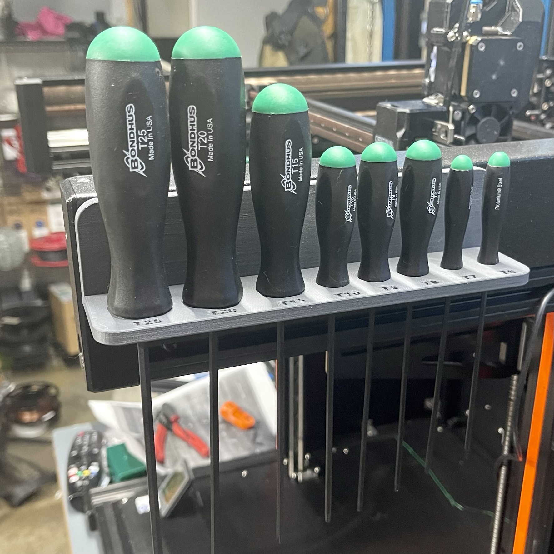 Bondhus 8 Pc. Stardrive / Torx Drivers Holder