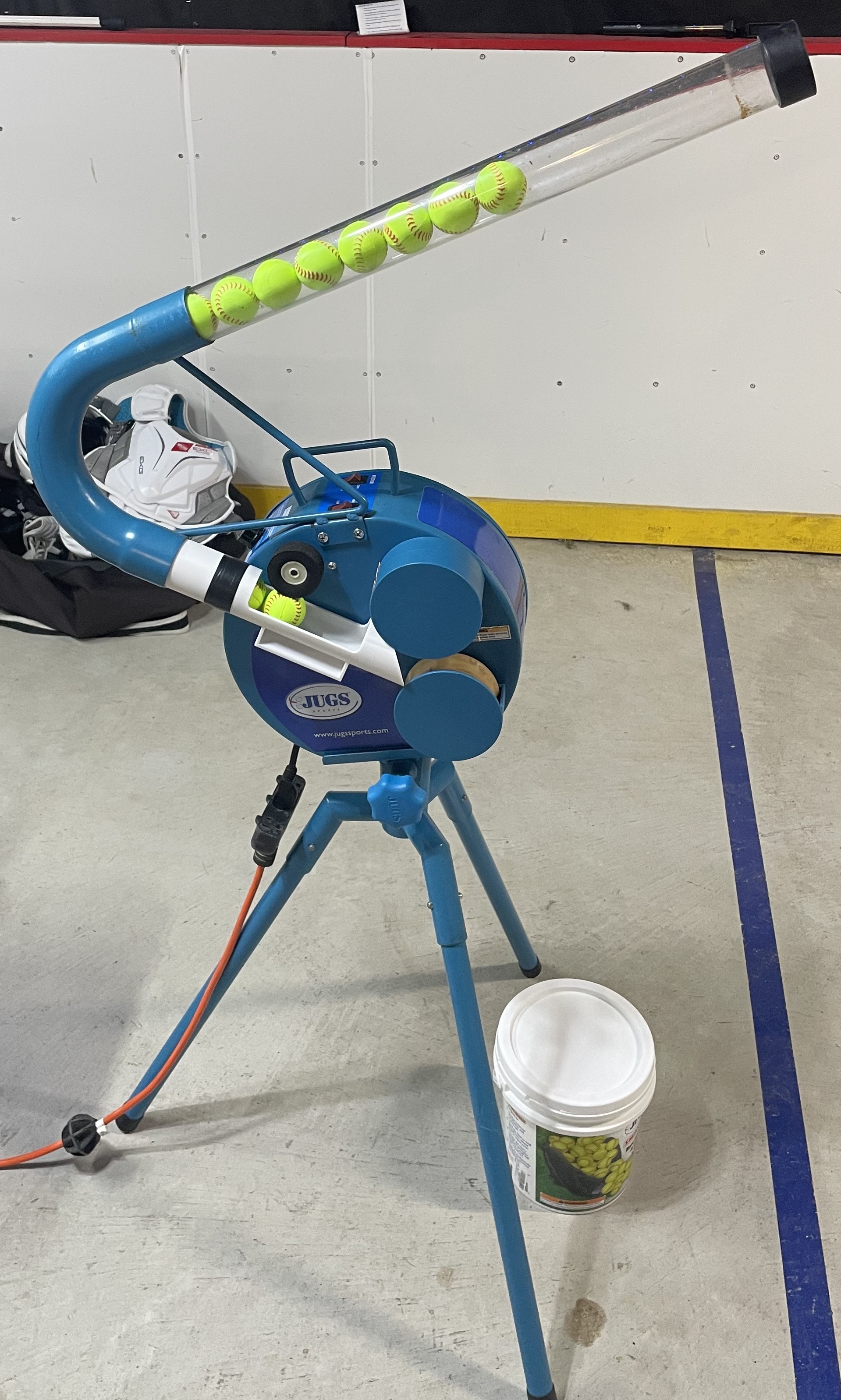 Jugs Sports Small-Ball Pitching Machine Feed Chute