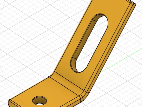 1:1 Thunderbolt Horn Screen Bracket