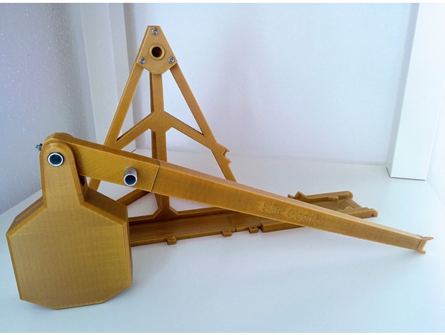 Miniatura 4 do modelo 3D Trebuchet