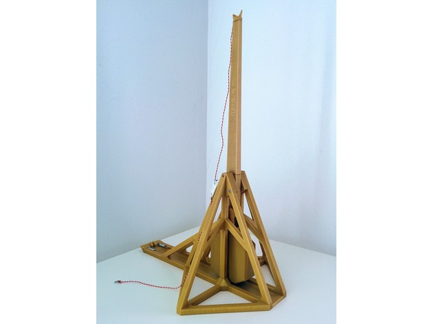Miniatura 2 do modelo 3D Trebuchet